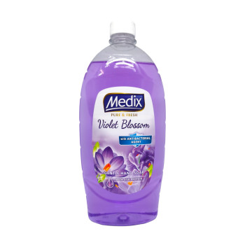 MEDIX течен сапун, Violet Blossom, С антибактериална съставка, 800мл MEDIX течен сапун, Violet Blossom, С антибактериална съставка, 800мл