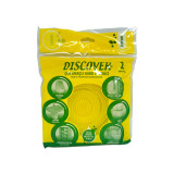 DISCOVER ароматизатор за писоари и сифони с продължително освежително действие,2 броя, Лимон