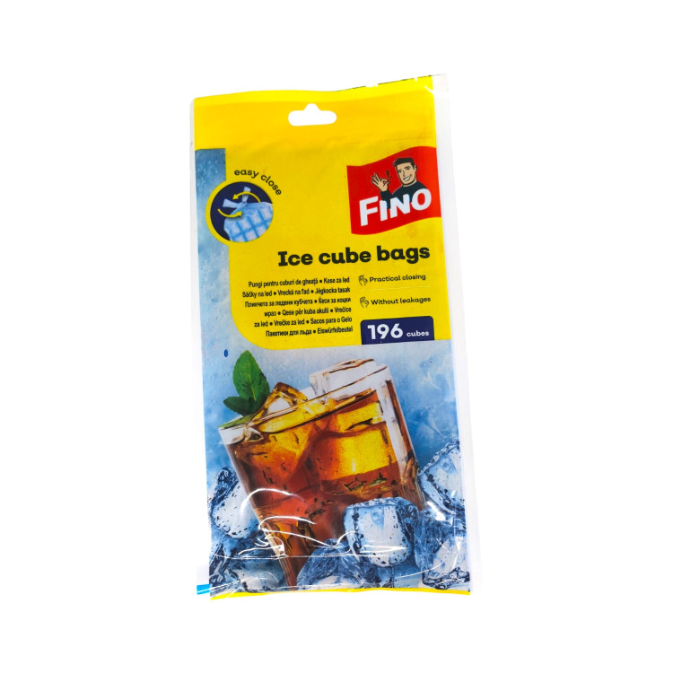 FINO пликове за лед самозатвяращи, 196 кубчета