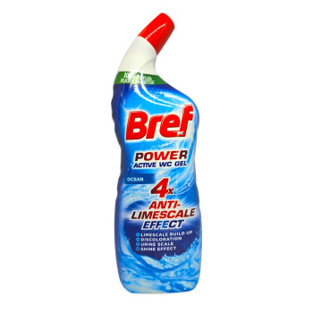 BREF, WC гел Power Active Ocean, 750 ml BREF, WC гел Power Active Ocean, 750 ml