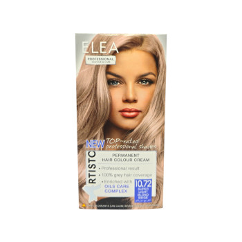 ELEA боя за коса, Professional, Colour & Care, Номер 10.72, Super Light ELEA боя за коса, Professional, Colour & Care, Номер 10.72, Super Light