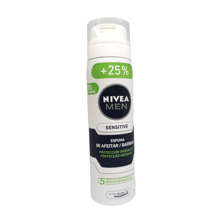 NIVEA пяна за бръснене, Сензитив, 200мл