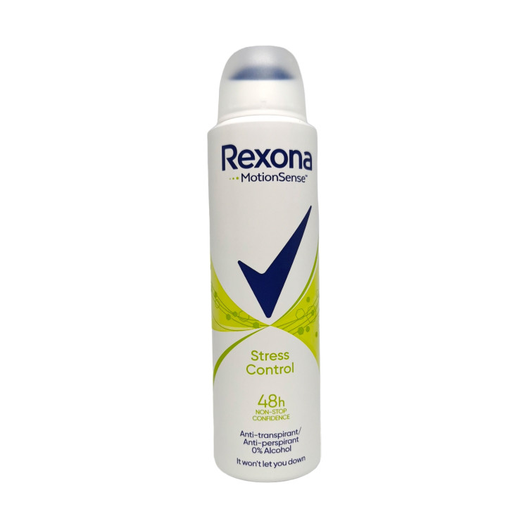 Rexona дезодорант дамски, Stress control, 150мл 