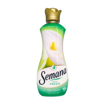 SEMANA омекотител за пране, 1500мл, 75 пранета, Extra fresh, Clear Breeze