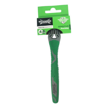 WILKINSON еднократна самобръсначка, Quattro esential, Sensitive, 1 брой WILKINSON еднократна самобръсначка, Quattro esential, Sensitive, 1 брой