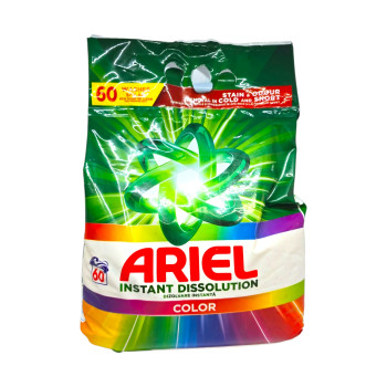 ARIEL прах за пране, 3900гр, 60 пранета, Цветно пране