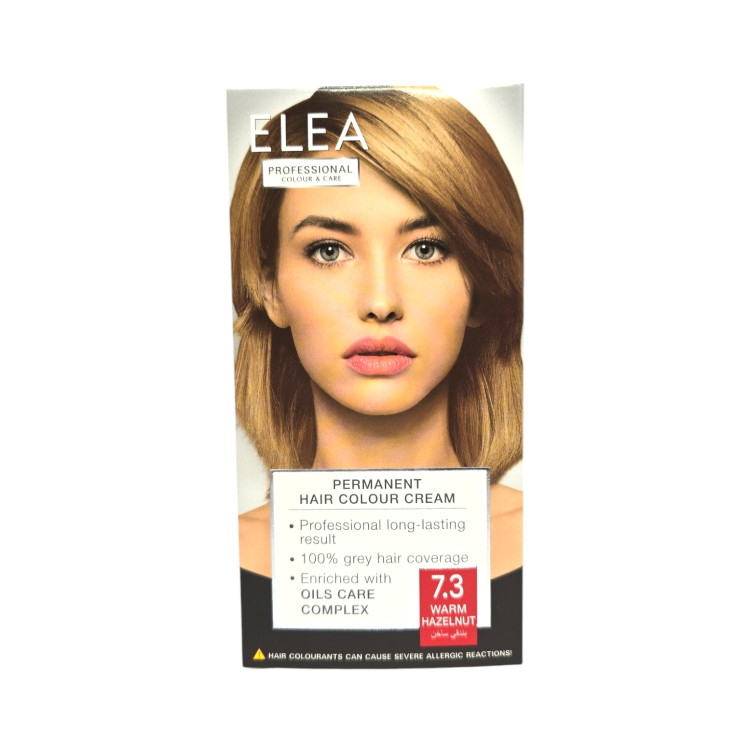 ELEA боя за коса, Professional, Colour & Care, Номер 7.3, Warm Hazelnut