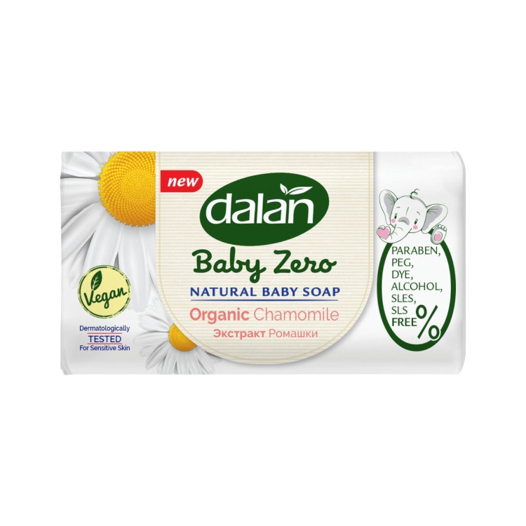 DALAN бебешки сапун, Baby zero, 90гр, Лайка DALAN бебешки сапун, Baby zero, 90гр, Лайка
