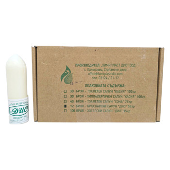 ДИО сапун за бръснене, 12 броя х 55гр ДИО сапун за бръснене, 12 броя х 55гр