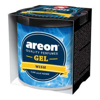 AREON ароматизатор гел консерва за дома и автомобила, Wish AREON ароматизатор гел консерва за дома и автомобила, Wish