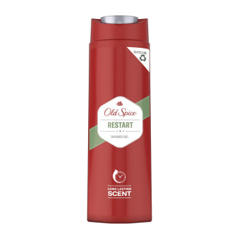 OLD SPICE душ гел и шампоан, Restart, 400мл 