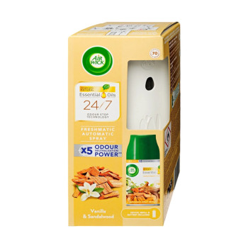 AIR WICK freshmatic ароматизатор за стая, Vanilla & Sandalwood AIR WICK freshmatic ароматизатор за стая, Vanilla & Sandalwood