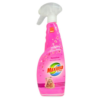 SANO ароматизатор спрей за дрехи и тъкани с парфюм, Maxima, Sensitive, 750мл SANO ароматизатор спрей за дрехи и тъкани с парфюм, Maxima, Sensitive, 750мл
