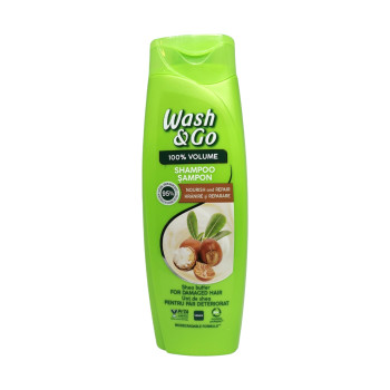 WASH&GO шампоан за коса, Shea butter, 360мл WASH&GO шампоан за коса, Shea butter, 360мл
