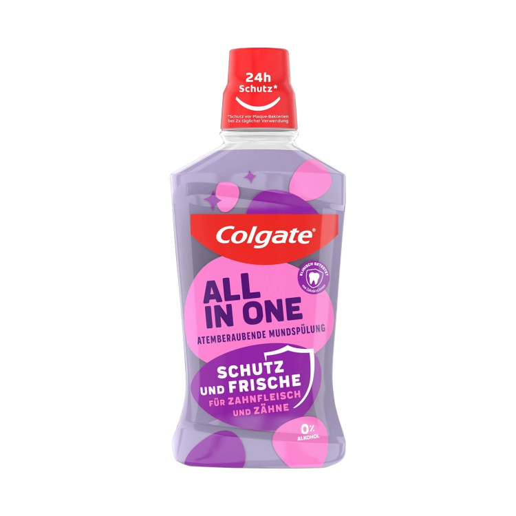 COLGATE вода за уста, 500мл, All in one