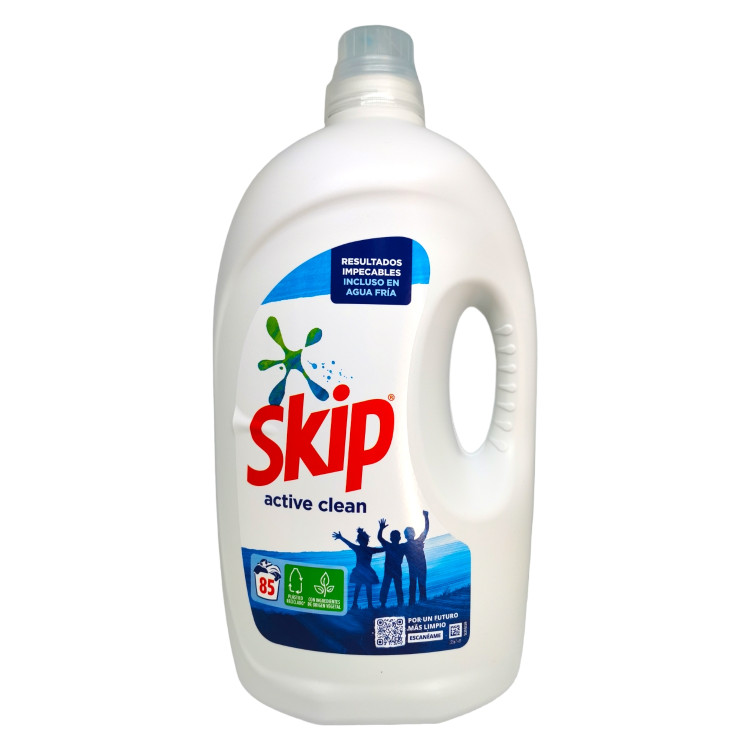 SKIP течен перилен препарат, 4.25 литра, 85 пранета, Activ Clean
