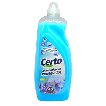 CERTO омекотител за пране, 40 пранета, 2 литра, Син