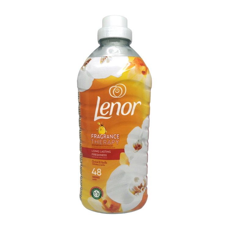 LENOR омекотител за пране, 1200мл, 48 пранета, Orchid & Vanilla