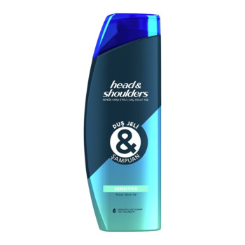 HEAD & SHOULDERS шампоан за коса, Против пърхот, Мъжки, Sensitive, 360мл HEAD & SHOULDERS шампоан за коса, Против пърхот, Мъжки, Sensitive, 360мл