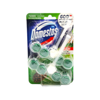 DOMESTOS ароматизатор за тоалетна чиния, 2х55гр, Бор DOMESTOS ароматизатор за тоалетна чиния, 2х55гр, Бор
