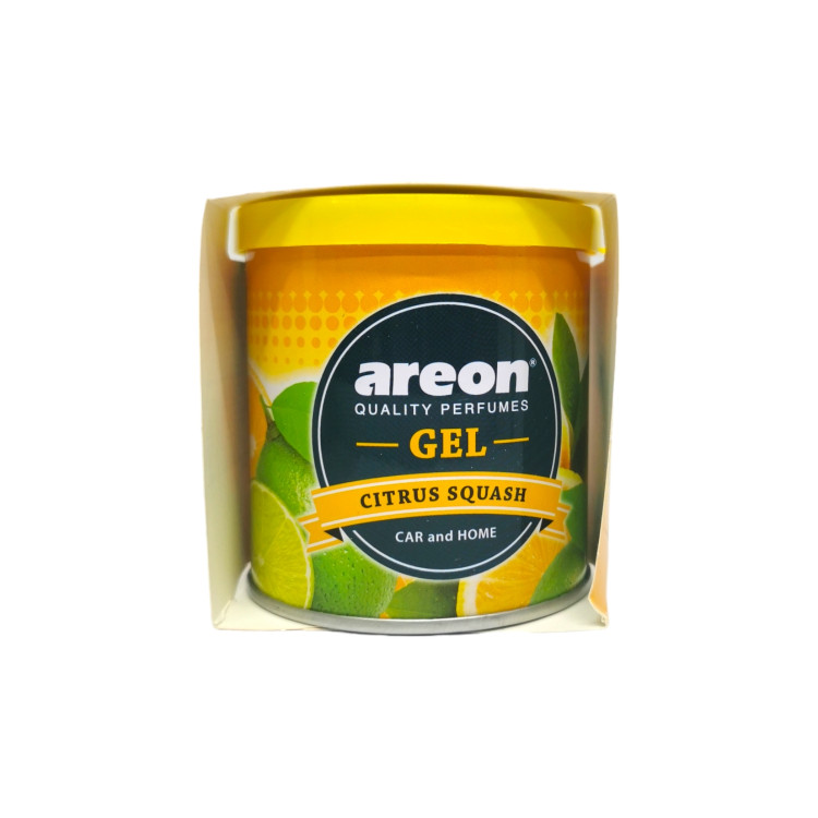 AREON гел консерва ароматизатор за кола, Citrus Squash
