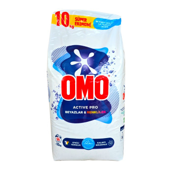 OMO Прах за цветно пране Active Pro, 10 kg OMO Прах за цветно пране Active Pro, 10 kg