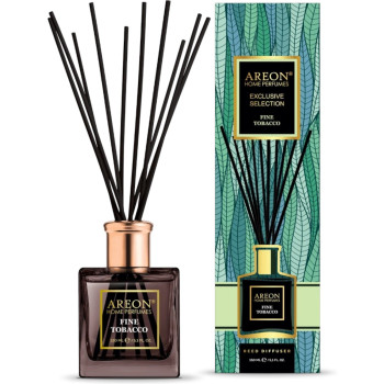 Areon домашен парфюм с клечки, Exclusive Selection, Fine Tobacco, 150мл