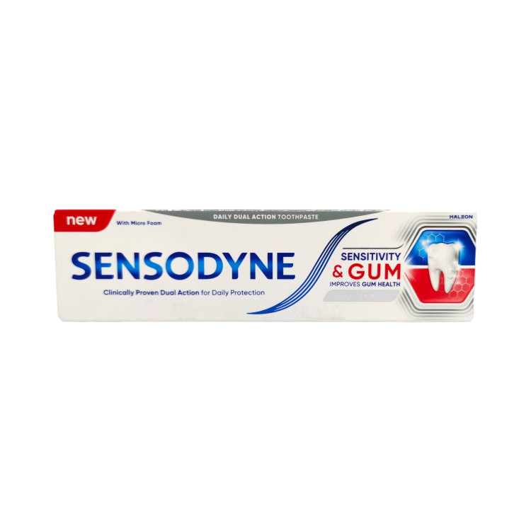 SENSODYNE паста за зъби, Sensitivity & Gum, Whitening, 75мл