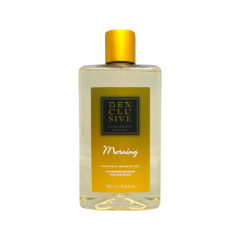 DEXCLUSIVE парфюмен душ-гел, 500мл, Sandalwood & Jasmine, Morning DEXCLUSIVE парфюмен душ-гел, 500мл, Sandalwood & Jasmine, Morning