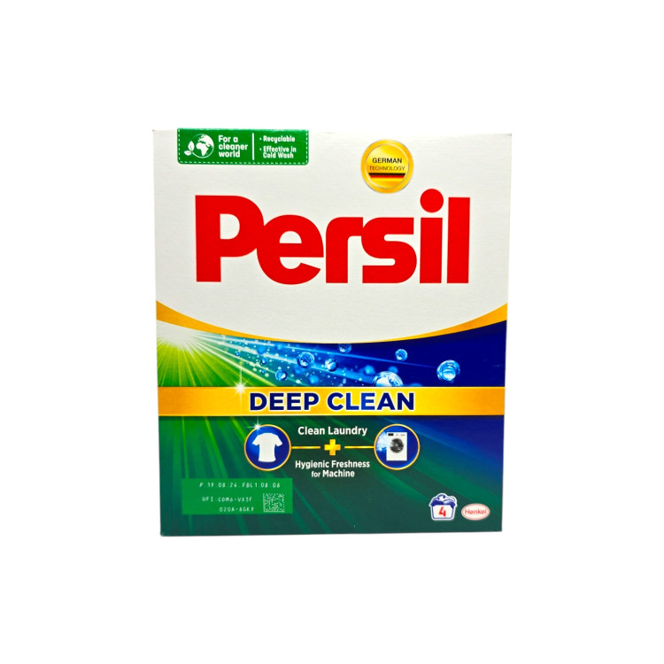 PERSIL прах за пране, 4 пранета, 220гр, Бяло пране