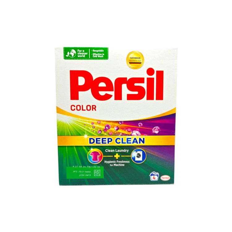 PERSIL прах за пране, 4 пранета, 220гр, Цветно пране