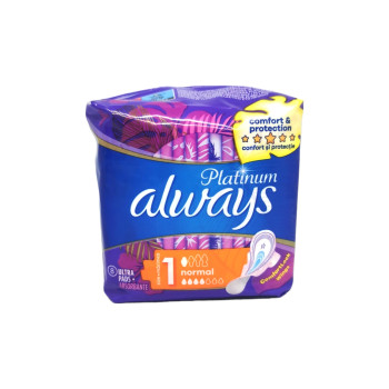 ALWAYS platinum дамски превръзки, Normal, 8 броя