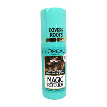 Loreal Paris magic retouch спрей за скриване на бели корени 74мл, Brown