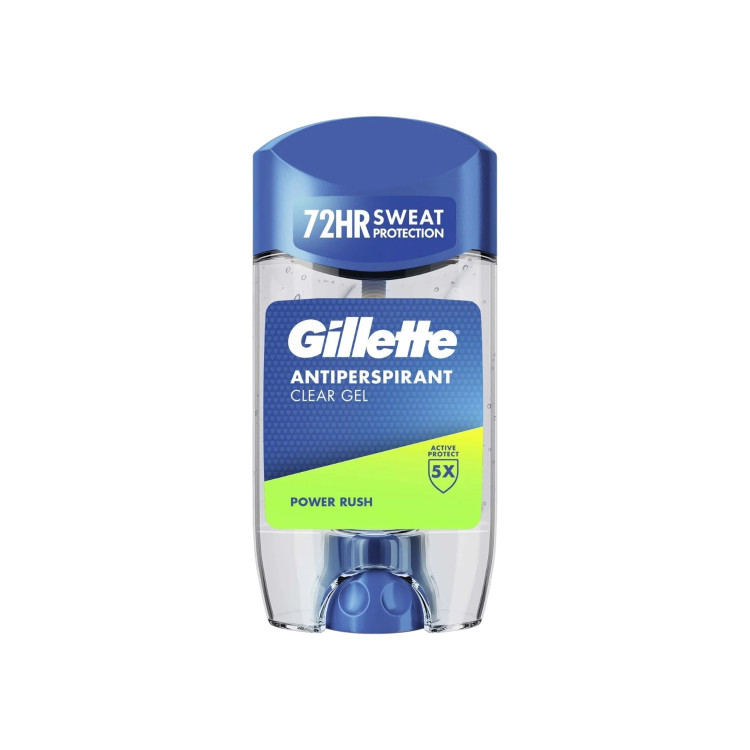 Gillette стик гел против и изпотяване 70мл Power rush