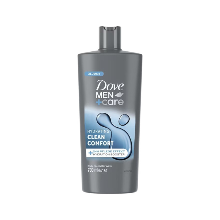 DOVE душ гел за мъже, 700мл, Clean Comfort DOVE душ гел за мъже, 700мл, Clean Comfort
