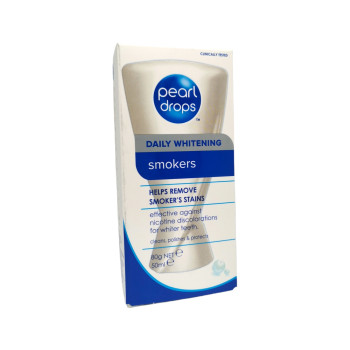 PEARL DROPS паста за зъби, 50мл, Smokers, Daily whitening PEARL DROPS паста за зъби, 50мл, Smokers, Daily whitening