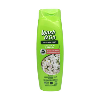WASH&GO шампоан за коса, Жасмин, 360мл