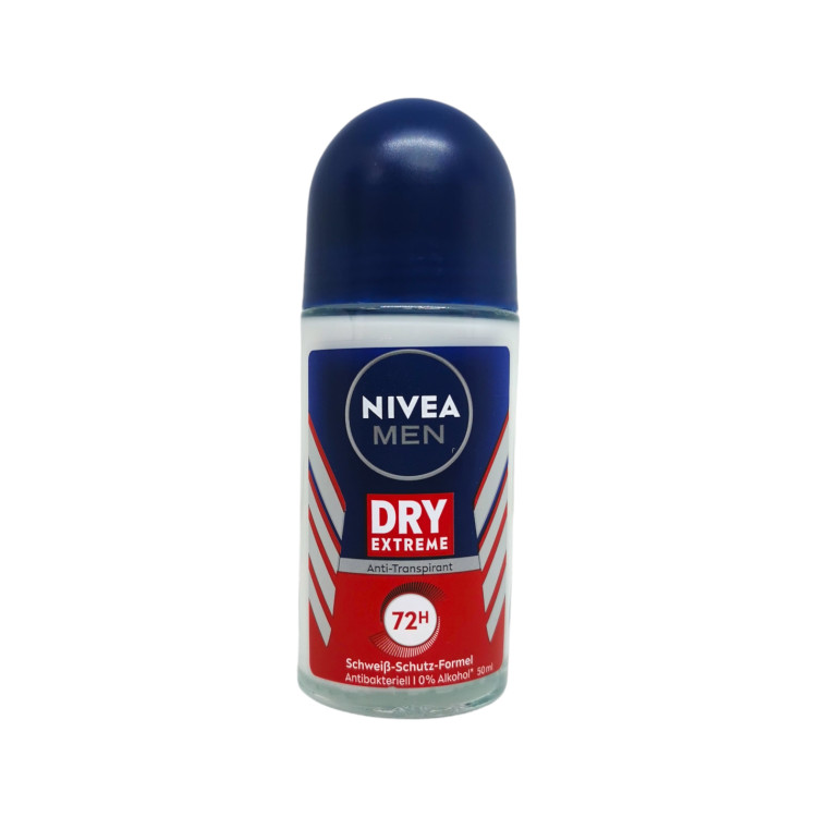 Nivea рол-он мъжки, 72 часа, Dry Extreme, 50мл