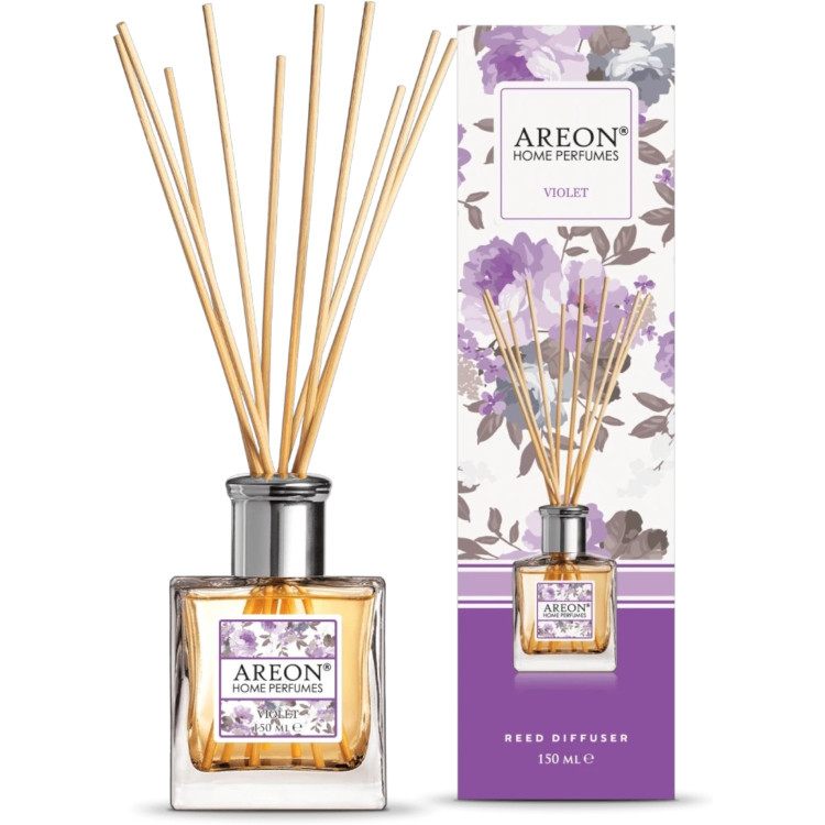Areon домашен парфюм с клечки 150мл, Violet Areon домашен парфюм с клечки 150мл, Violet