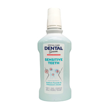 DENTAL вода за уста, Sensitive teeth, 500мл
