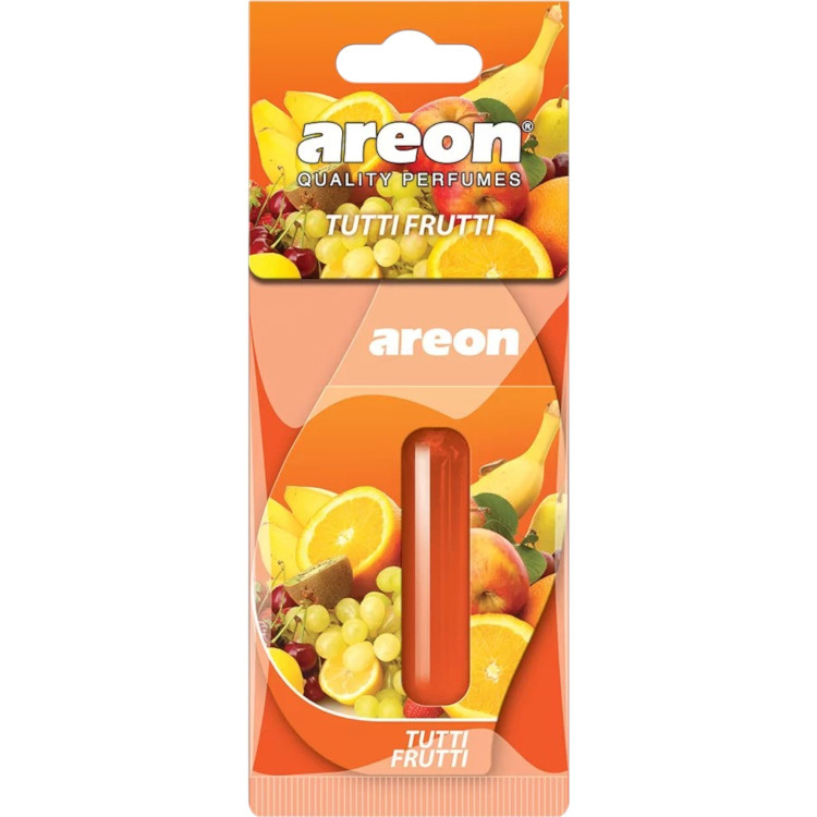 AREON течен ароматизатор за дома и автомобила, 5мл, Тути фрути AREON течен ароматизатор за дома и автомобила, 5мл, Тути фрути