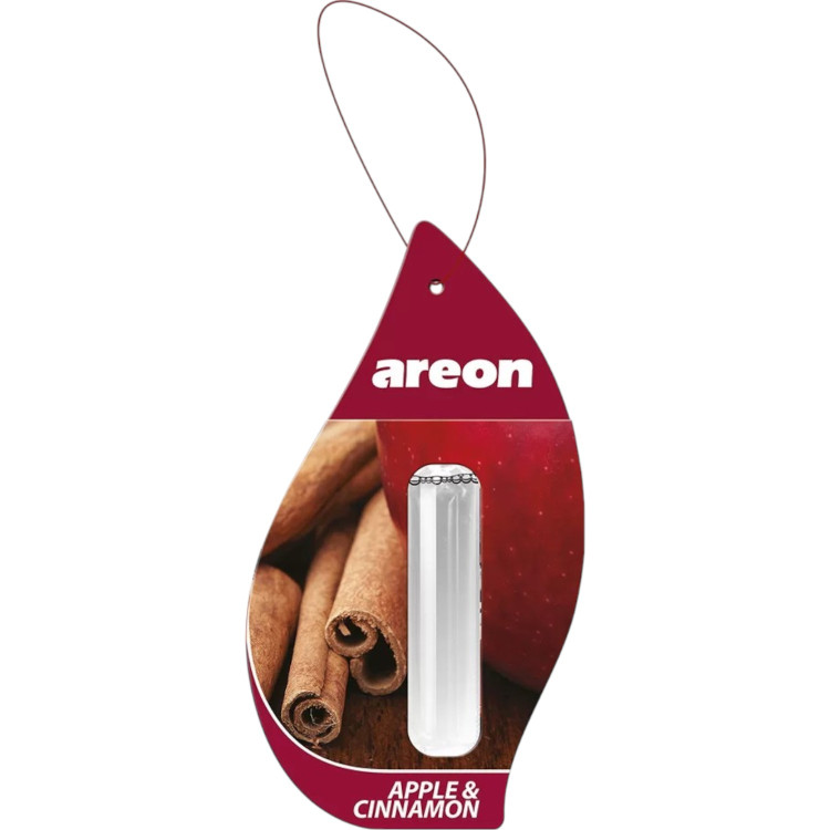AREON течен ароматизатор за дома и автомобила, 5мл, Ябълка и Канела AREON течен ароматизатор за дома и автомобила, 5мл, Ябълка и Канела
