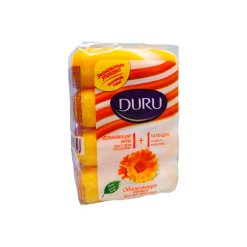 DURU тоалетен сапун, Невен, 4х80гр DURU тоалетен сапун, Невен, 4х80гр