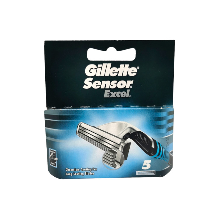 GILLETTE резервни ножчета, Sensor Excel 2, 5 броя