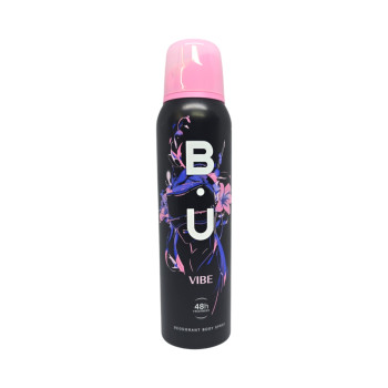 B.U. дезодорант дамски, Vibe, 150мл