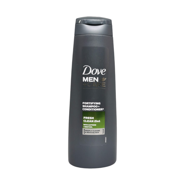 DOVE шампоан за коса, Мъжки, Fresh Clean 2in1, 250мл