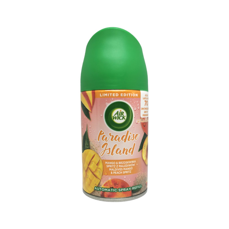 AIR WICK freshmatic ароматизатор пълнител 250мл, Paradise Island, Mango & Peach