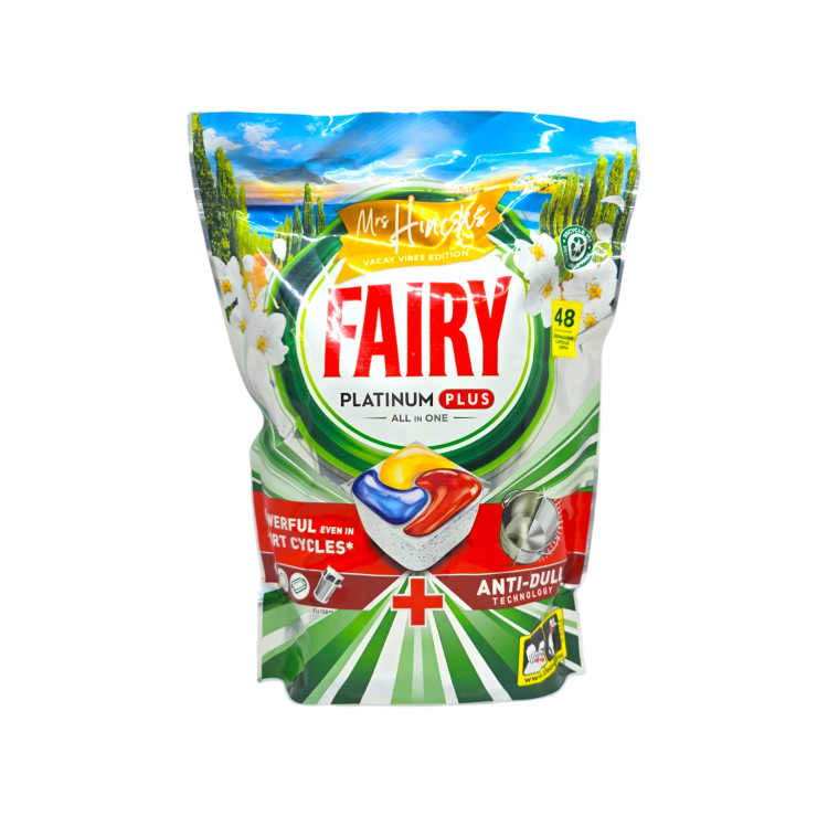 FAIRY таблетки за съдомиялна машина, Platinum plus all in one, 48 броя