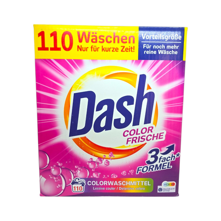 DASH прах за пране, Цветно, 5.5кг, 110 пранета DASH прах за пране, Цветно, 5.5кг, 110 пранета