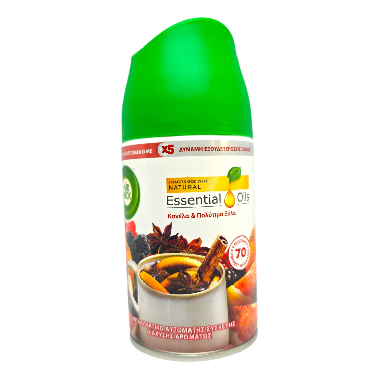 AIR WICK freshmatic ароматизатор пълнител 250мл, Канела и Портокал